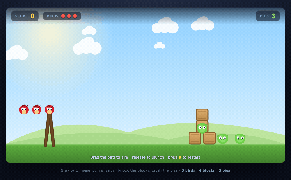 Qwen Angry Birds
